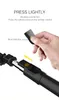 K07 Bluetooth Selfie Stick avec trépied obturateur télécommande, 3 en 1 Mini monopode portable extensible pliable pour téléphone intelligent