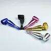New Bowling Style Filter pipes smoking pipe disassemblable multi-colored metal heavy wholesale design