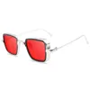 Männer Frauen Quadratische Sonnenbrille Metallrahmen Fahren Angeln Outdoor UV400 Goggle Herren Damen Sonnenbrille 581571