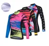Kvinnors grafik Vintercykeljackor 2024 Cycling Jersey Ropa Ciclismo Thermal Fleece Bicycle Maillot Clothing