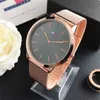 40 mm Lady Bekijk Rose Gold Watch Lady Famous Selling Factory Whole Low Round Dial Simple Fashion Watch Gift for Girls 4682471