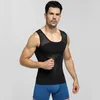 2020 New Men's High Elasticity Breathable Strong Comfortable Corset Abdomen Waist Body Shaping Chest Fat Reduction Men's174p