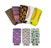 Kan Mouw Zonnebloem Neopreen Isolator Cooler Baseball Can Houder Waterfles Covers Bottle Case Pouch Leopard Flower XB1