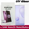 UV Full Lijm Glas voor Samsung Galaxy Note20 Ultra S20 Plus Screen Protector 2020 Editie voor Galaxy S20 UTRA gehard glas