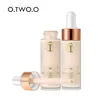 O.two.o Liquid Foundation Professionell makeup basolja Fullständig täckning concealer långvarig flytande foundation kosmetika 36st / lot dhl