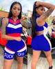 Vrouwen rits mouwloze sport jumpsuit hit streep shorts sportkleding dames sexy vrouwen rompertjes 618