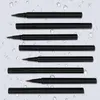 21 färger neon flytande eyeliner penna färgglada vattentäta långvariga svarta ögonfodret blyertspenna makeup verktyg acceptera din logotyp