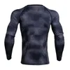 T-shirts masculins 3D T-shirts imprimés HOMME COMPRESSION COMPRESSION THERMAL MANDE LONGE MENSE MENSE