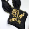 Totem Black Swimsuits Designer Push Up Up Up Women039S Swimwwear Outdoor Bandage Bandage MUST SWINGSUIT3918188