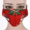 Christmas Print Shade Party Masks Resue Breathable Multi-Purpose Face Cover Reuse Adjustable Mask mondkapjes Multi-Purpose Cover XB1