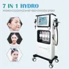 7 in 1 Hydra Facial Machine Ultrasonic RF BIO Hydra Co2 Oxygen Hydrofacial Microdermabrasion Machine