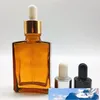 Augentropfer, Aromatherapie, Parfüm, ätherisches Öl, leere Flaschen, 30 ml, Braunglas-Flüssigkeitsreagenz-Pipettenflasche