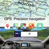 12 ''wideorejestrator samochodowy kamera na deskę rozdzielczą Android 8.1 4G ADAS lusterko wsteczne wideorejestrator FHD 1080P WiFi GPS rejestrator kamery na deskę rozdzielczą