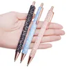 20 pcs King of ballpoint pens Boutique 1.0mm Glitter sequin crystal pen Three colors optional Student stationery office Writing
