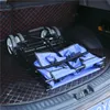 米国在庫、DHL発送青い折りたたみワゴンガーデンショッピングビーチカート折りたたみ式玩具スポーツカート赤携帯旅行収納カートW22701512