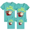 Roupa de família do Natal 2020 de Santa Claus Estilo Kid camisas Mommy and Me Roupa mãe família filha Mesma roupa