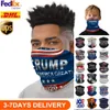 US STOCK Radfahren Masken Schal Unisex Bandana Motorrad Magic Schals Gesichtsschutz Kopftuch Hals Gesichtsmaske Outdoor Trump 2020 Wahl