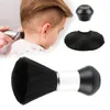 1pc zachte zwarte nek gezicht stofdoek borstels kapper haar schone haarborstel salon snijden kappers styling make-up tool