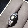 Natural Starlight Sapphire Heren Ringen Star Good Design Sfeer 925 Silver Finger Ring Number kan worden aangepast