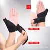 PCs Fixed Thumb Wrist Protector Bodybuilding Andningsbar Hand Wraps Strap Tyngdlyftning Fitness Bandage Carpal Tunnel