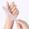 25 Pz/lotto trasferimento di file 100/180 Grits Double sideNail Levigatura File Buffing Polish Block Half Moon Nail Polishing Files Pedicure Manicure Nail Salon Tools