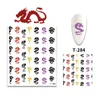 Nail Art Dragon Decals Stickers Multi Colors Dragons Design Self Adhesive 3D Nails Sticker Acrylic Manicure Tips Decorations3908692