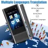 Freeshipping 3.0 AI Translator 117 Langues WIFI 4G Offline Portable Voice device Smart Business Translation Machine