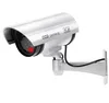 Fausse caméra factice Surveillance vidéo fausse caméra LED moniteur de sécurité simulé générateur de signal extérieur CCTV fournitures de sécurité à domicile LSK807