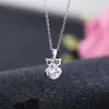 Бесплатная доставка мода высокое качество 925 бриллиантовых украшений 925 Серебряное ожерелье День святого Валентина.