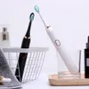 AZDENT USB Şarj edilebilir Elektrikli Diş Fırçası Pembe Beyaz Siyah 3 Modlar Ağız Temizleme Fırçası 2 Min Timer Su geçirmez 30S Hatırlatma