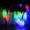 Nieuwe LED Ghost Lights Halloween Christmas Decoraties 20 Lights Ghost Solar Home Outdoor Garden Patio Party Vakantie Benodigdheden Op voorraad WX9-34