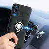 Support de bague rotatif hybride à 360 degrés étui absorbant les chocs support de voiture magnétique pour Samsung Galaxy A10 M10 A20 A30 A50 A40 A60 A70 A80 A90 5G