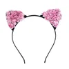 Epecket DHL Ship Parentchild Headwear Anime Cosplay Cat Ear pannband DATG029 Hår smycken pannbands1094829