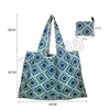 HOT Reusable portable shopping bag calico environmental protection folding bag advertising bag furniture supplies 30style 300PCS T500257