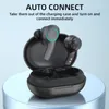 Casque sans fil écouteurs Bluetooth 5.0 TWS casque stéréo basse écouteurs appel téléphonique avec microphone à commande tactile pour le sport