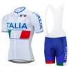 Team italia pro radfahren jersey 9d gel set männer weiße tragen bike kleidung fahrrad kleidung mtb einheit
