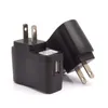 5V 500mAh USB Power Wall Charger for ECig Mobile Phone MP3 Player Smart Watch US EU AC Home Wall Adapters