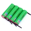 100PCS Varicore VTC6 3.7V 3000 mAH 18650 Li-ion Uppladdningsbart Batteri VC18650VTC6 Batterier + DIY Nickel Sheets