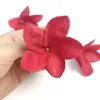 Imitacja Plumeria Home Decoration Garland Dekoracyjne Kwiaty Symulacja Plant Jajko Sztuczne jedwab Kwiat tkaniny Wieńce