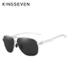 Lunettes de soleil Kingseven Fashion Polaris Men Retro Style Sun Verres Brand Designer Sports Vacaines pour 266b