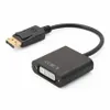 DisplayPort 디스플레이 포트에서 DVI 변환기 케이블 DP DP에서 DVI-I 어댑터를위한 컴퓨터 노트북