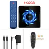 Smart TV Box Android 10 4GB 32GB 64GB 4K H.265 Media Player 2,4G/5,0G WiFi Bluetooth Set Top Box Android10 TVBox X96Q MAX