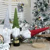 Świąteczna butelka do wina Nordic Land God Santa Claus Champagne Wine Bottle Cover Nowy Rok Dekoracja