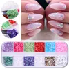 glitter powder nail designs