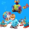 Big Size Magnetische Levitation Cube Bouwstenen Speelgoed Driehoek Square Brick Designer Enlighten Gratis Stickers Groothandel 54PCS / 1 Set