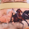 말 3D 침구 세트 인쇄 이불 커버 침대 시트 시트 실물 트윈 퀸 왕 아름 다운 패턴 실제 효과를 설정