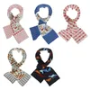 Darmowe DHL UPS Ins Kids Baby Scarves Dinozaur Miłość Heart Designer Baby Boys Girls Winter Znosić Dzieci Okładki Scraf