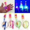 Luminous Slingshot Flying Arrow Small Blue Light Flying Sword Night Market Toys Hot Sale WY1597