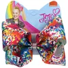 INS 8inch jojo siwa girls hair clips jojo siwa bows kids barrettes bowknot girls BB clips designer baby girl hair accessories