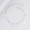 9 modèles 925 bracelets en argent sterling pour femmes filles mode charme bracelet croix papillon étoile coeur cloche boule feuille perles chaîne bijoux
